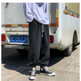 Men Jeans Straight Loose Tappered Trousers